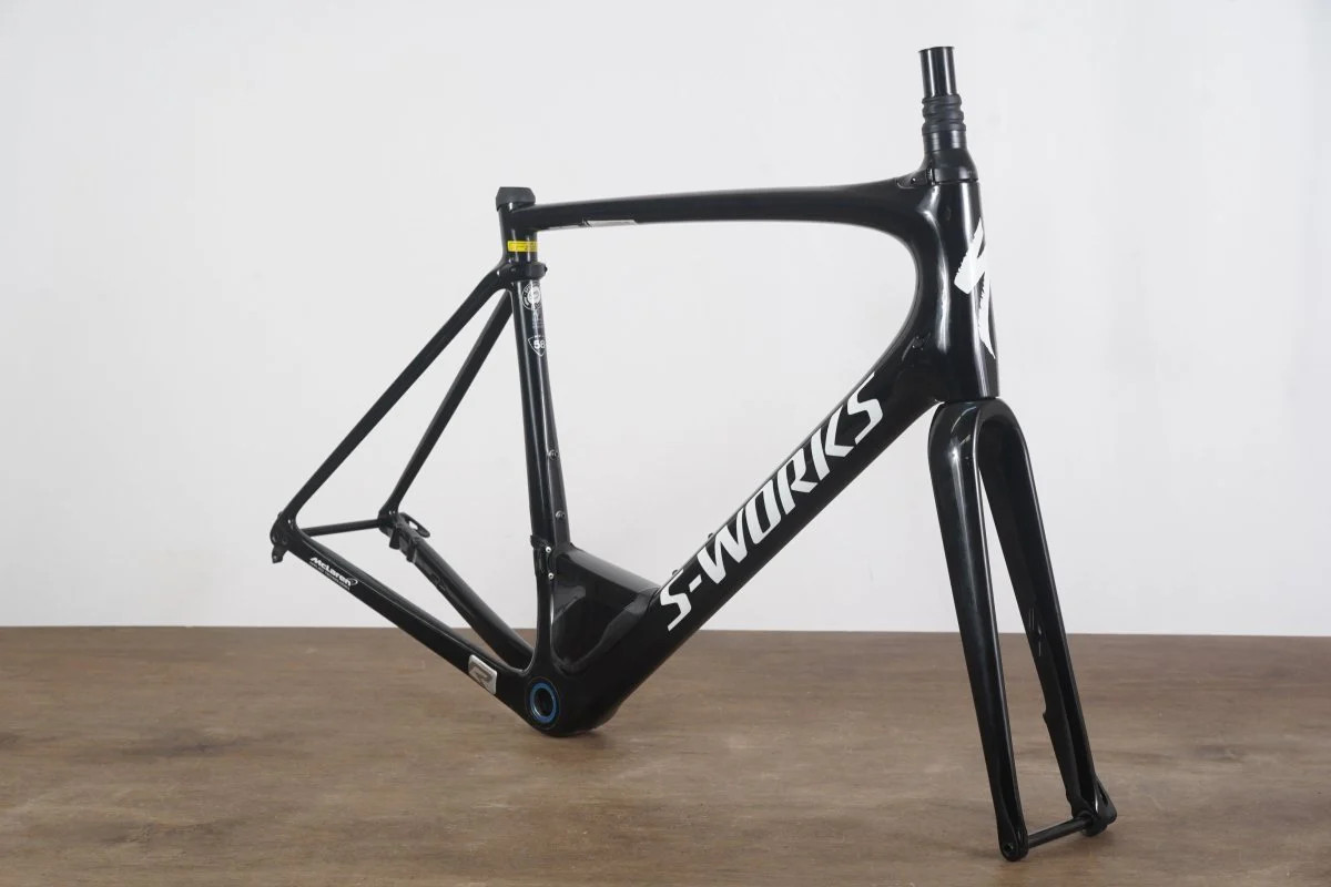 2018 58cm Specialized S-WORKS Roubaix Future Shock Carbon Disc Brake Frameset