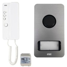 URMET KIT CITOFONICO 4+N MONO E BIFAMILIARE CON PULSANTIERA MIKRA 1122/6201