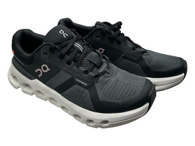 On Women's Cloudrunner 2 Sneakers, Black - Womens Size 9.5 W
