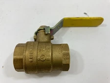 Watts FBV-3C 1" Full Port Brass Ball Valve 600WOG Threaded Connection