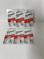 NEW! 6 Energizer Silver Oxide Watch Battery 371 (6pk)