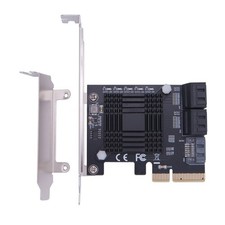 PCI-E to 5-port SATA3.0 computer case JMB585 chip multi interface adapter board