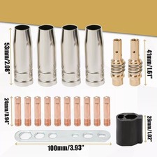 360 Flexible Mig Welding Neck Flexible Mig Extension, 035" 0.9mm M6 Nozzle H NEW