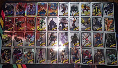 Marvel Chrome 2025 Topps 95 verschiedene Karten Base inserts numbered