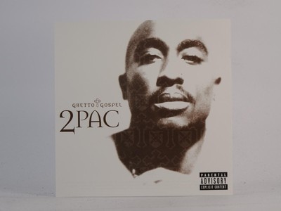 2PAC GHETTO GOSPEL (K2) 4 Track CD Single along with Picture Sleeve INTERSCOPE