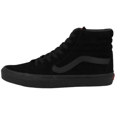 VANS SK8-Hi  Black / Black Unisex Skate Shoes Suede / Canvas Sizes 5 - 9.5