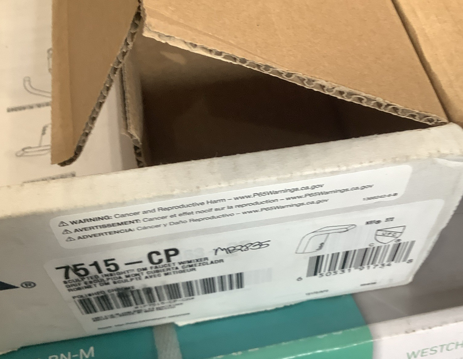 Kohler 7515-CP Sculpted Insight Touchless Faucet Polished Chrome 0.5 GPM J2 $800