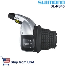 Shimano RevoShift SL-RS45 7 Speed MTB Bicycle Twist Grip Shifter Lever RS45