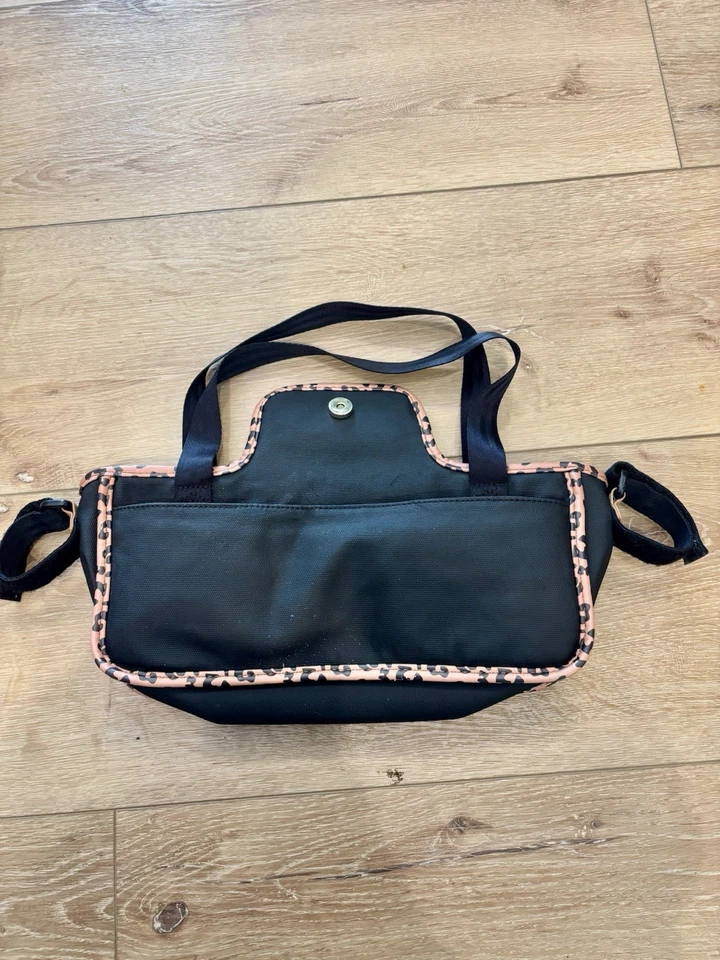 Carrinho de passeio Petúnia Pickle parte inferior a ombro caddy-leopardo couro sintético - Imagem 2 de 4