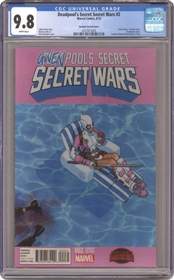 Deadpool's Geheimnis Wars #2B Bachalo Variante Cgc 9.8 2015 4357813005