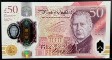 King Charles Bank of England £50 banknote