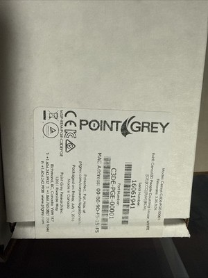 PointGrey 3-D People Counter Stereoscopic Camera C3DE-PGE-00001 New