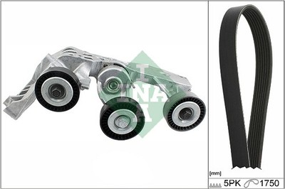 INA 529 0081 10 Keilrippenriemensatz für MERCEDES-BENZ