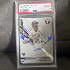 2024 Topps Pristine - Pristine Autographs Jung-Hoo Lee #PA-JHL (AU, RC)