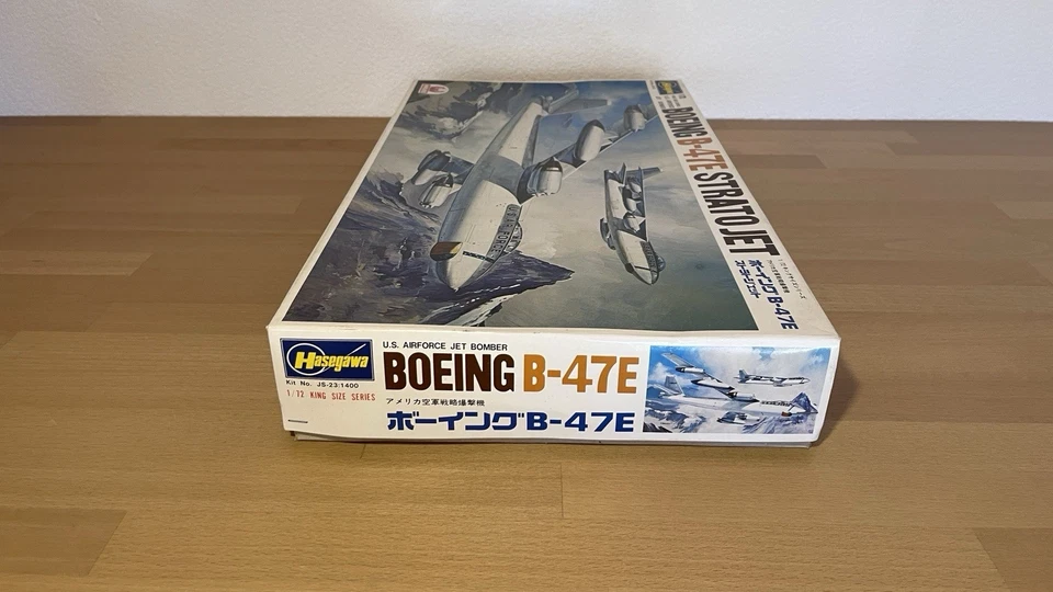 Hasegawa Boeing B-47E STRATO JET Modellbausatz # JS-23 US Air Force 1/72 - OVP - Bild 3 von 4