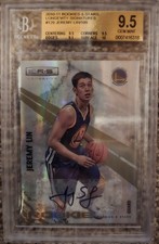2010-11 Panini Rookies & Stars Longevity Jeremy Lin BGS 9.5 Auto 10 #129 /599