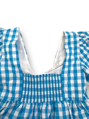 NWT $138 Lilly Pulitzer Sarafina Gingham Babydoll Top size 2 - Picture 4 of 8