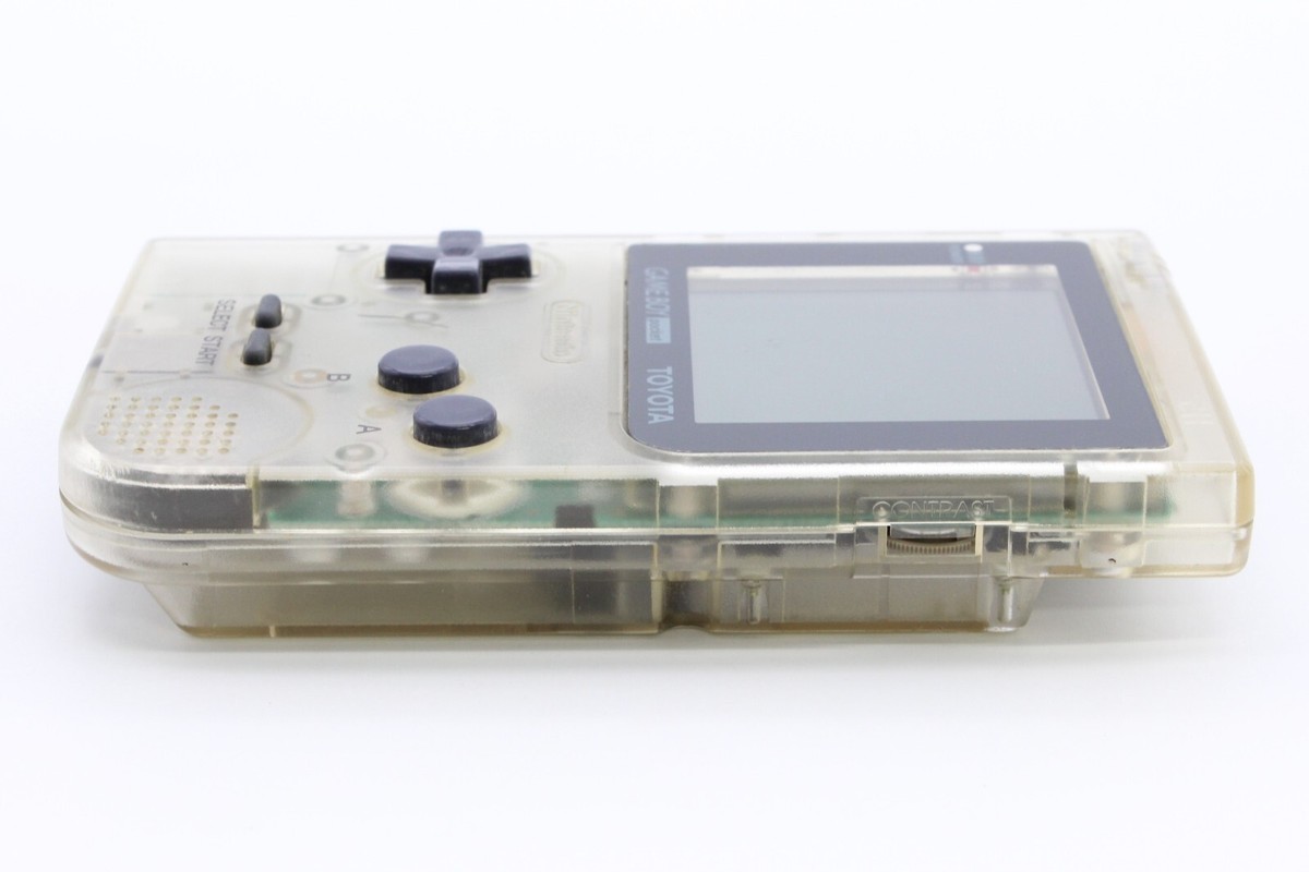 Rare! Nintendo Gameboy Pocket Console TOYOTA Limited Clear
