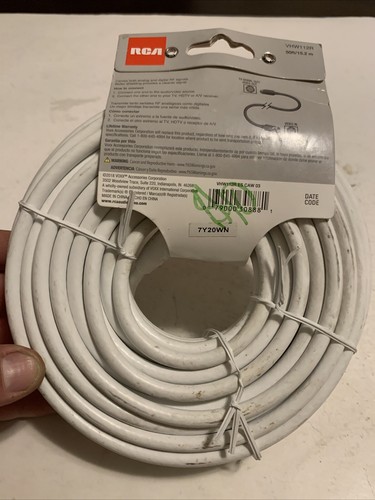 RCA VHW112R 50-ft RG6 Coaxial Cable NOS - Picture 4 of 4
