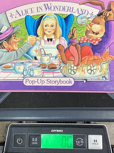Alice In Wonderland Pop-Up Storybook Grandreams 1995 Hardcover - Imagen 9 de 9