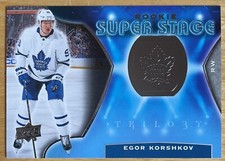 2020-21 Upper Deck Trilogy Rookie Super Stage #RSS12 Egor Korshkov Maple Leafs