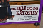 BARBRA STREISAND OWL and the PUSSYCAT GERMAN Segal original VINTAGE movie POSTER — photo 4