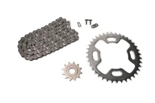 Chain & 12/38 Sprocket Set for Suzuki Quad Runner 185, 1984-1987 - LT185, LT 185