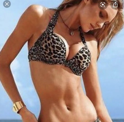 victoria secret leopard print swimsuit