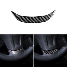 For Impreza Xv Crosstrek 12-14 Steering Wheel Chin Cover Real Carbon Fiber Decal For Impreza Xv Crosstrek 12-14 Steering Wheel Chin Cover Real Carbon Fiber Decal