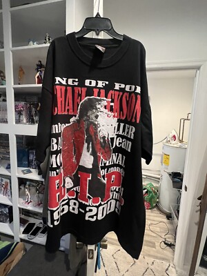 Michael Jackson In Loving Memory 2009 R.I.P Shirt 3XL Vintage King Of Pop