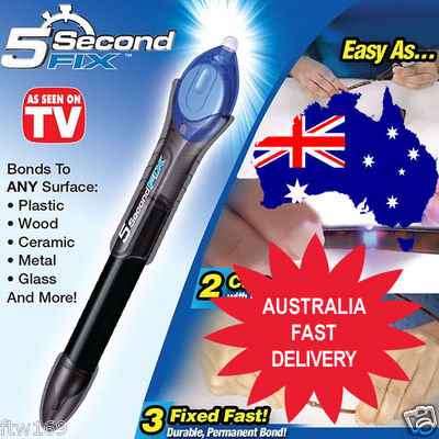 5 SEC FIX AS SEEN ON TV WELDING COMPOUND GLUE REPAIR EPOXY UV BOND SUPER GLUE 