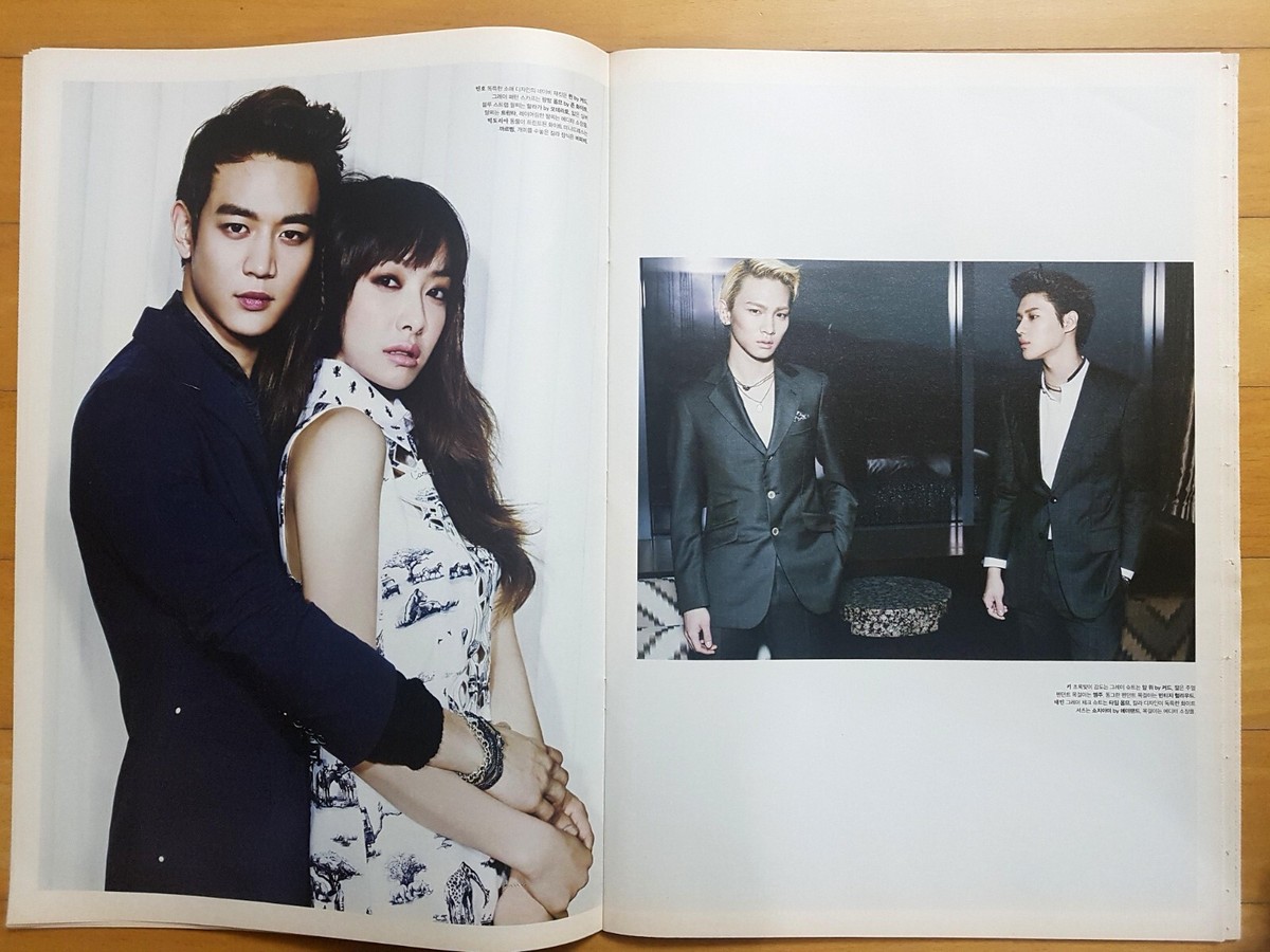 SHINEE F(X) VICTORIA BOYFRIEND/HIGH CUT Korea Magazine Vol.100/May