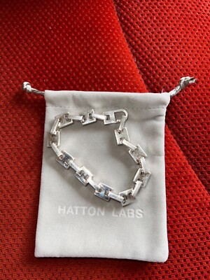 Hatton Labs London Armband Herren Unisex Sterling Silber 925 massiv design mode