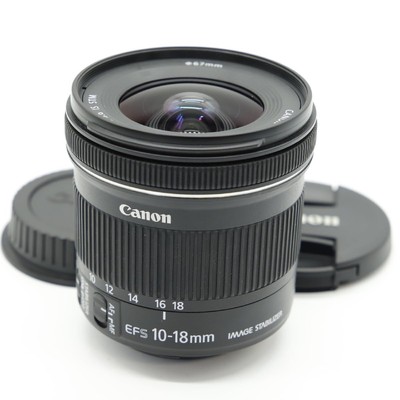 Canon Super Wide-Angle Zoom Lens Ef-S10-18mm F4.5-5.6 Is Stm Aps-C 