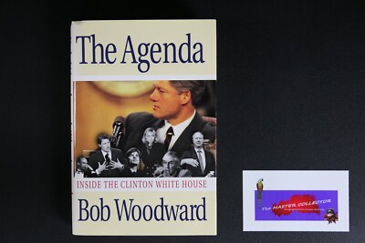 💎 THE AGENDA: INSIDE THE CLINTON WHITE HOUSE 1994 HARDCOVER BOB ...