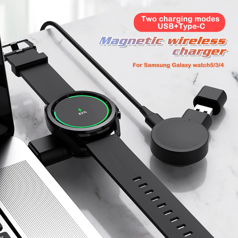 Wireless Magnetic Charger Dock USB Port For Samsung Galaxy Watch 5