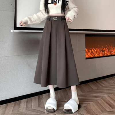 white christmas dresses Vera Rib Knit Midi Skirt - Elevated Casual Style main image 0