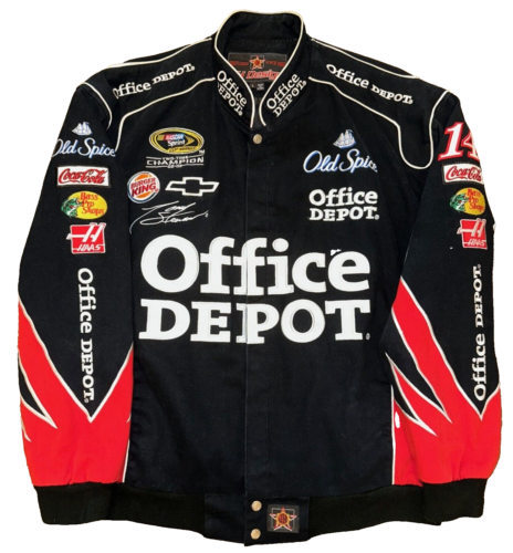 Jeff Hamilton Designs Vintage NASCAR Veste Tony Stewart Office Depot homme XL - Photo 1 sur 9