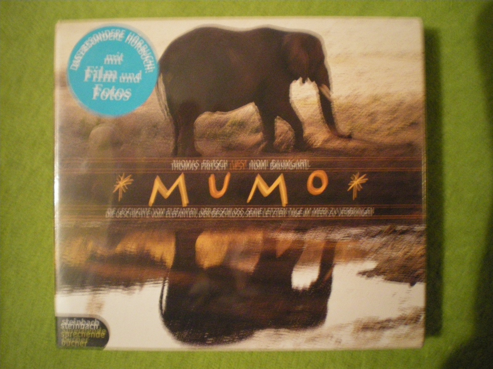 MUMO Hörbuch, 2-CDs + DVD, Thomas Fritsch liest Nomi Baumgartl, NEU/ovp foliert - Nomi Baumgartl