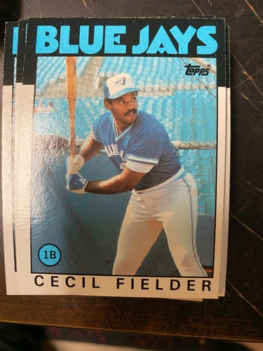 Cecil Fielder 1986 Topps #386 RC