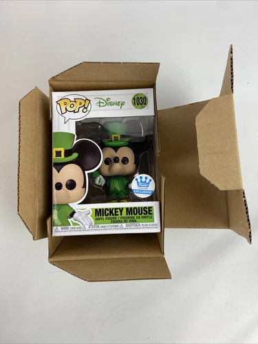 Funko POP! Disney - Mickey Mouse (St Patrick's Day) #1030 Funko Shop Exclusive