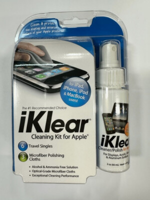 iKlear Apple Polish iPhone iPod Macbook apple displays Cleaning Kit 
