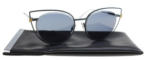 New-Fendi-Sunglasses-Women-Cat-Eye-FF-0176-S-Blue-0TLP-72-FF0176-S-53mm