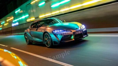 Toyota GR Supra GTS High Res Wall Decor Print Photo Poster