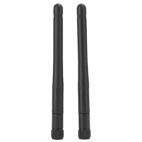 2 X New Dual Band 2.4 Ghz 12dBi RP-SMA High Gain Antenna Router WiFi Wireless - Photo 2/10