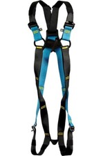 Ridgegear RGH14 Rope Ring Adventure Full Climbing Harness Safety Blue Size 2