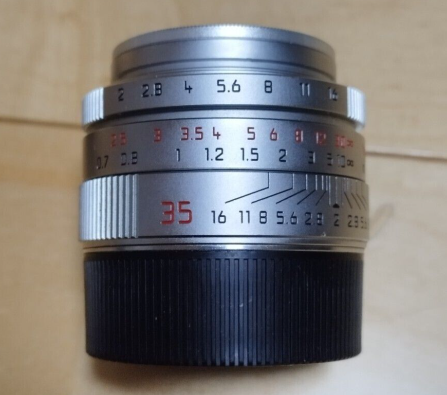Near Mint] Leica SummicronM 35mm F/2 Silver ASPH 11608 7