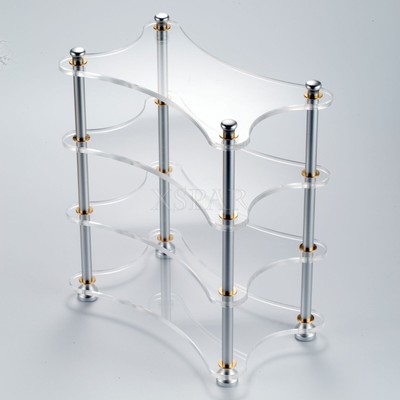 XDUOO X-R01 Acrylic HIFI Rack Amplifier Shelf for Column Speaker CD Player top #