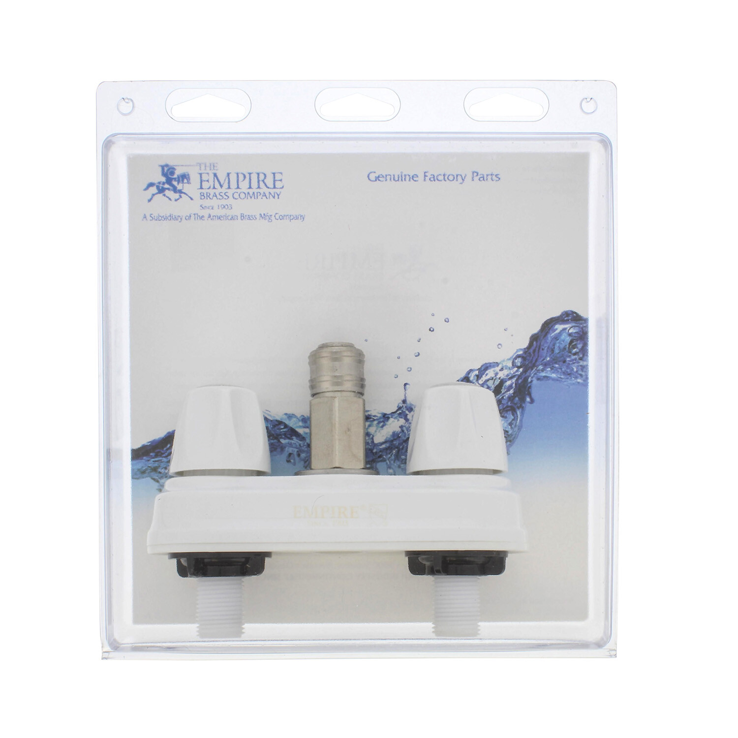 Empire Faucets RV Outside Shower Valve 4” Quick Connect Valve