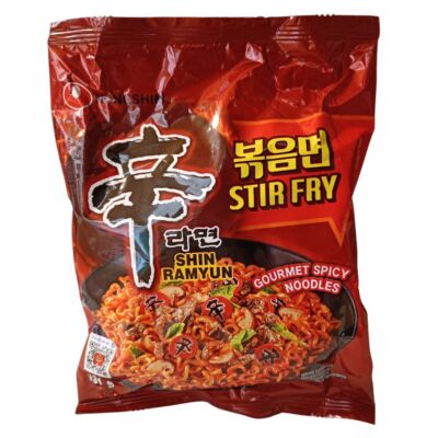 NONGSHIM | Shin Ramyun Stir Fry | koreanische instant Bratnudeln 131 g Würzig